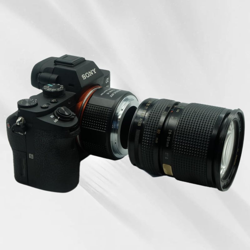 PHOLSY Lens Adapter Compatible with Tamron Adaptall-2 Lens to E Mount Camera Body Compatible with Sony a1 a9ii a7S iii, a7R v/iv/iii, a7R a7C a7 a6600 a6500 a6400 a6300 a6000 QX1 ZV-E10 NEX etc. - Image 4